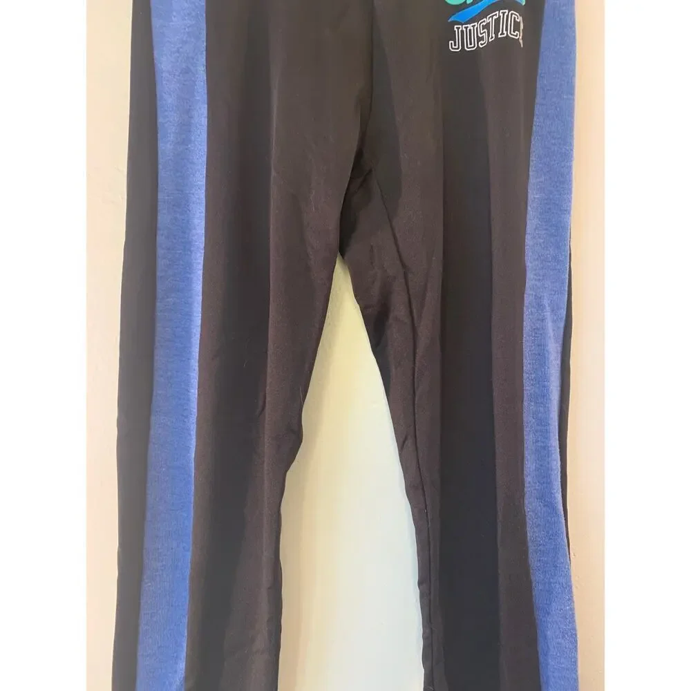 JUSTICE Girl’s “Cheer” Athletic Leggings / Size: 8